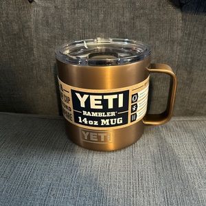 Yeti Rambler 14 oz Mug, Elements Collection - Copper